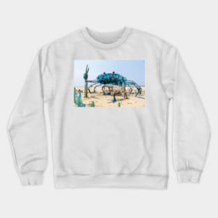 The Mad Crab, Fort Cochin, Kerala Crewneck Sweatshirt